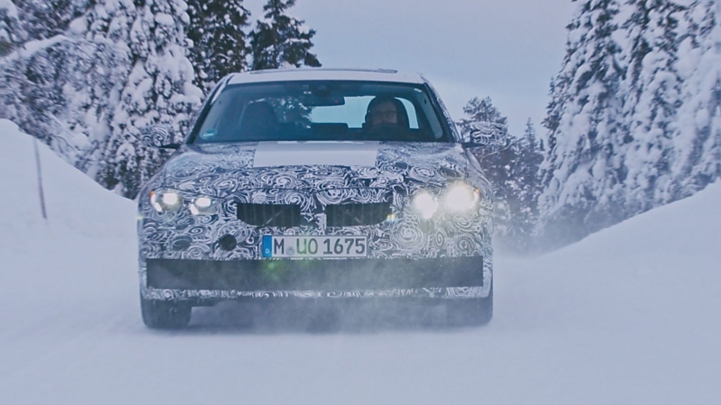 Wintererprobung BMW 3er Arjeplog
