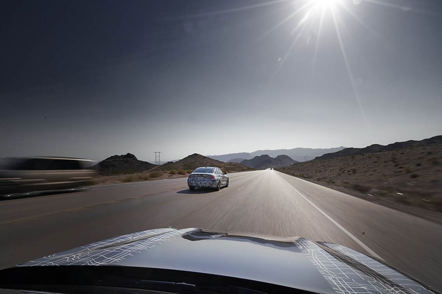 BMW 3er Erprobung Hoover Dam