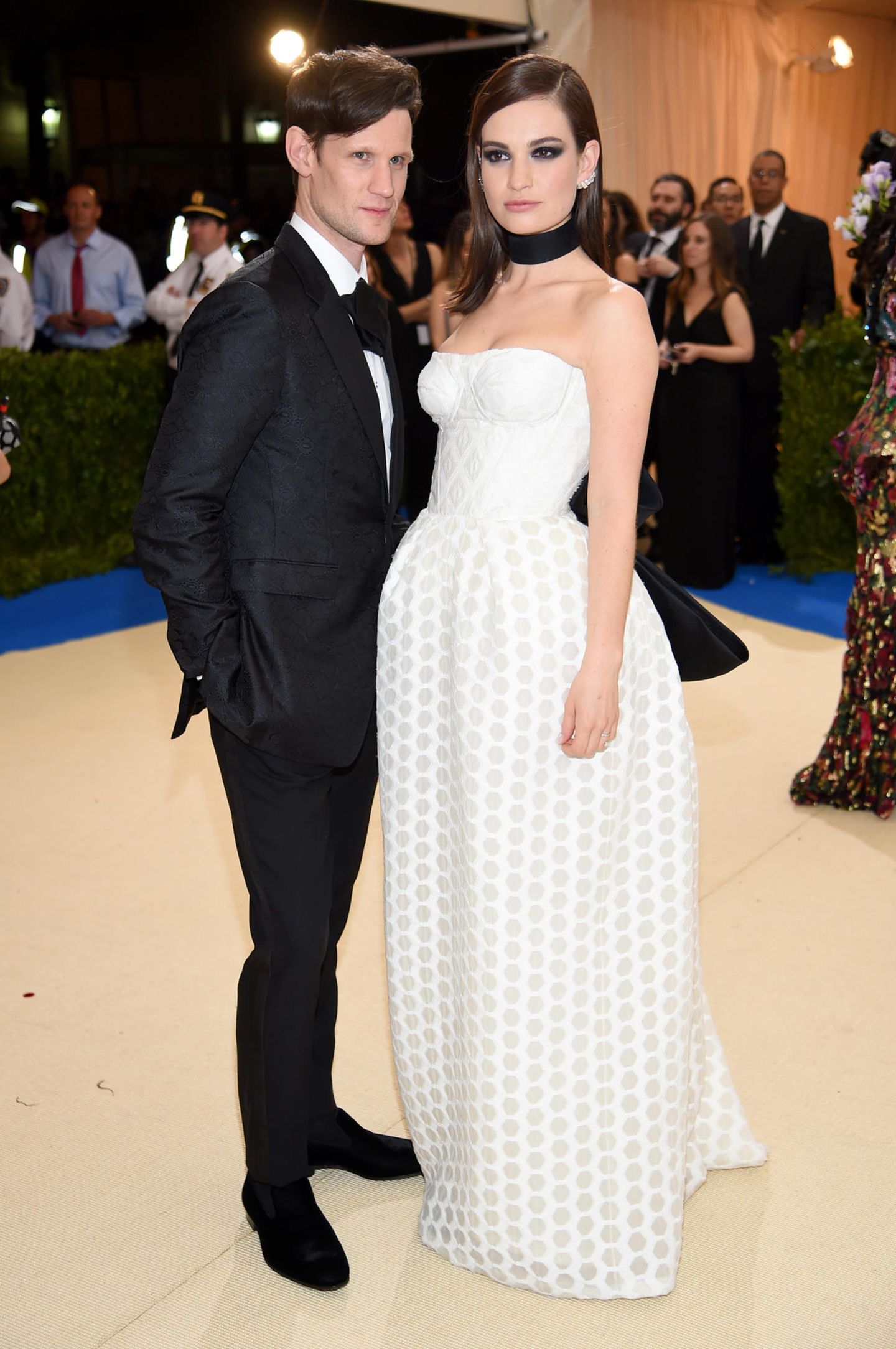 Direkt im Doppelpack wurden Matt Smith und Lilly James bedacht. Die beiden britischen Schauspieler sind nicht nur privat ein Paar, sondern auch ein stilsicheres Duo auf den roten Teppichen dieser Welt.