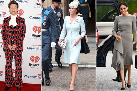 "Best Dressed"-Liste: Harry, Kate und Meghan: Was seid ihr alle schön angezogen!