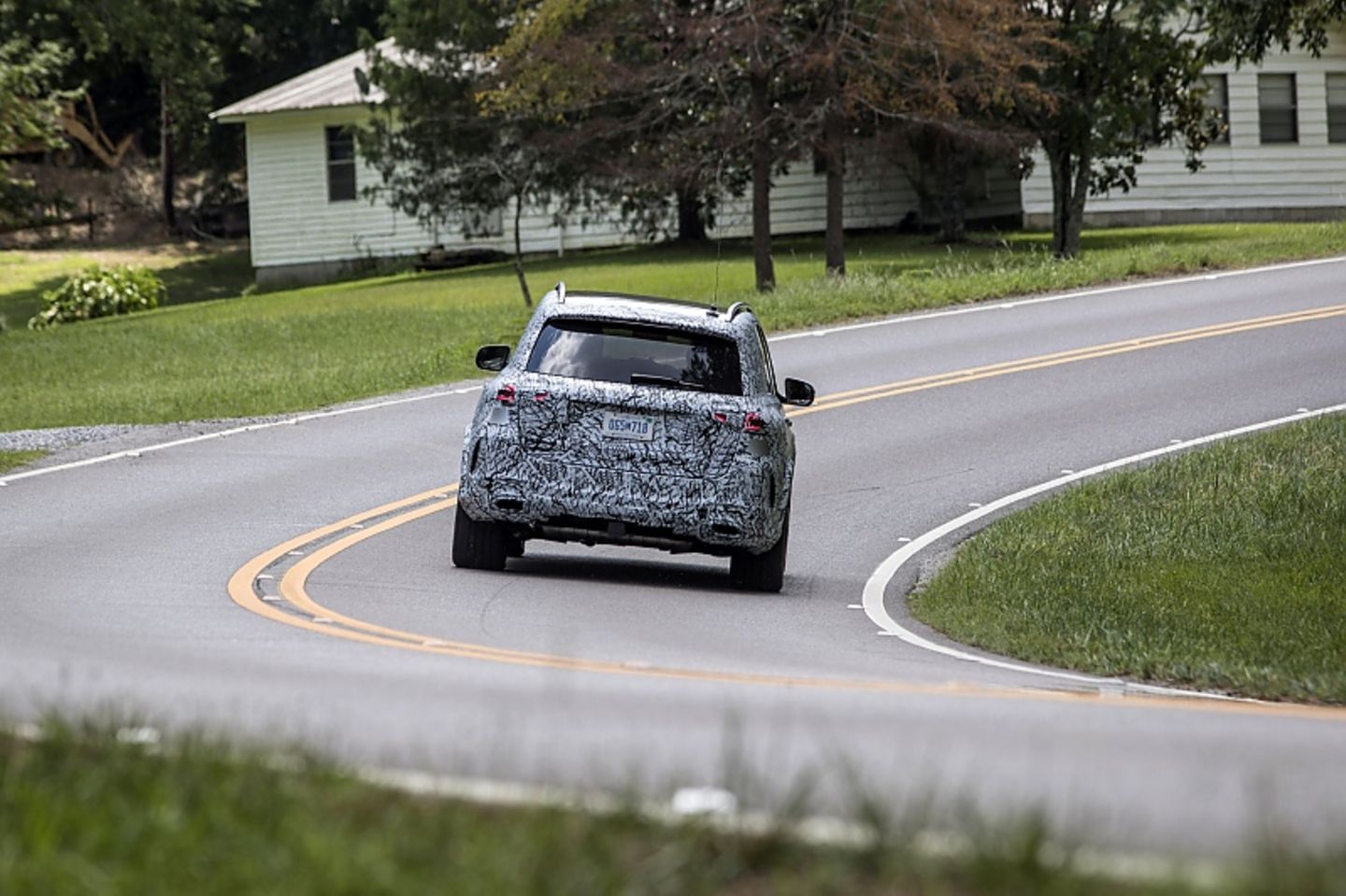 Mercedes GLE 2019 - das neue Modell legt sich Dank 48-Volt-Technik auch in die Kurve
