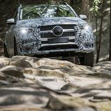 Mercedes GLE 2019 - überzeugt Dank Luftfeder auch im Gelände