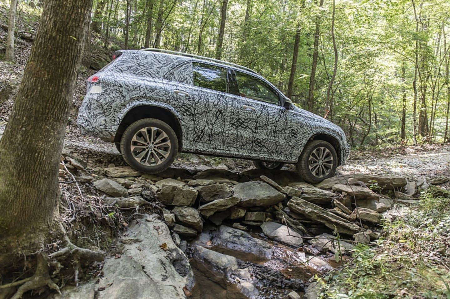 Mercedes GLE 2019 - auf geheimer Erprobungstour