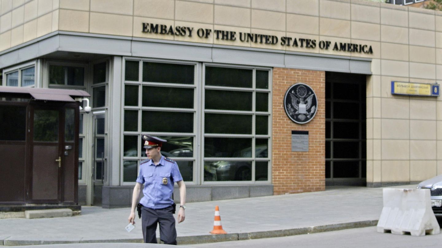 Jahrelang soll eine russische Spionin in der US-Botschaft in Moskau gearbeitet haben