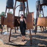 Für Abkühlung sorgen auch die eigens errichteten Duschen. Wasser Marsch!