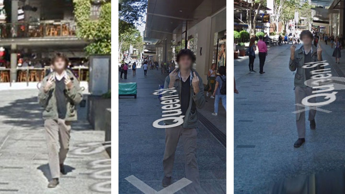 Google: Im Dutzend Mittelfinger – dieser Australier prankt Street View
