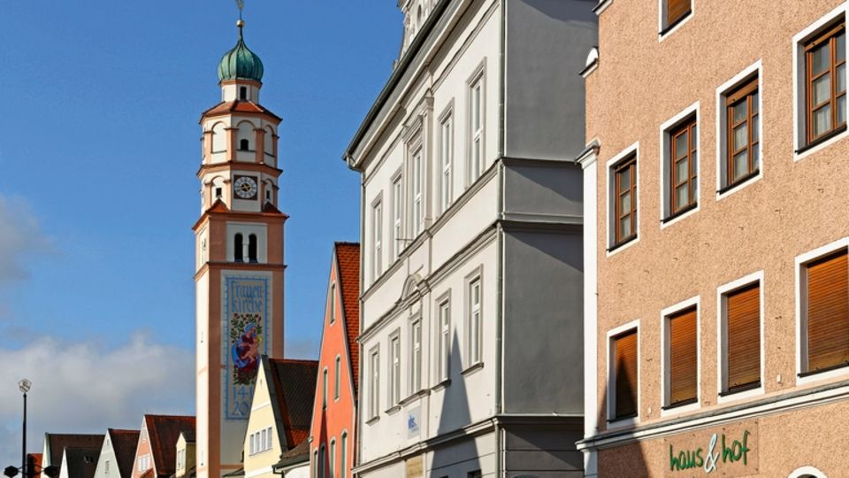 Der Fall des Truckers Jürgen H.: Zentrum von Schrobenhausen Zentrum von Schrobenhausen
