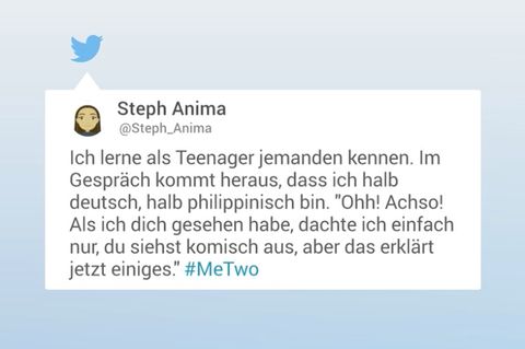 Kampagne auf Twitter: #MeTwo: Hunderte beschreiben eindringlich, wie sich Alltagsrassismus in Deutschland anfühlt