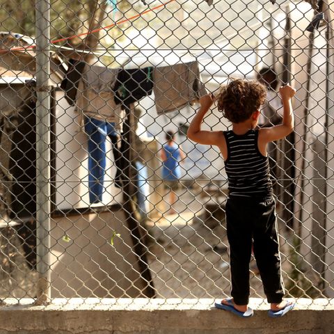 Flüchtlingslager Moria auf Lesbos
