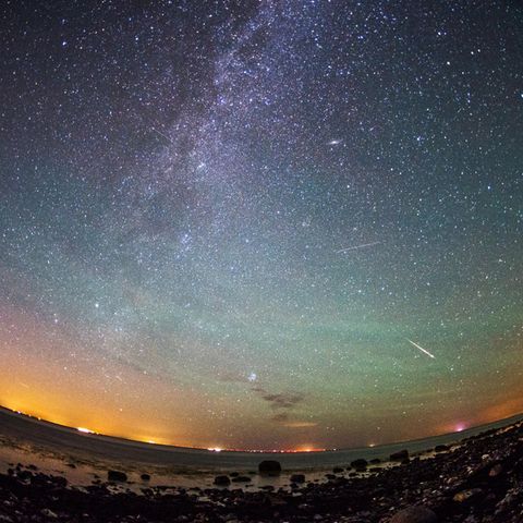 Sternenhimmel über Fehmarn: Meteorstrom der Perseiden bringt im August viele Sternschnuppen