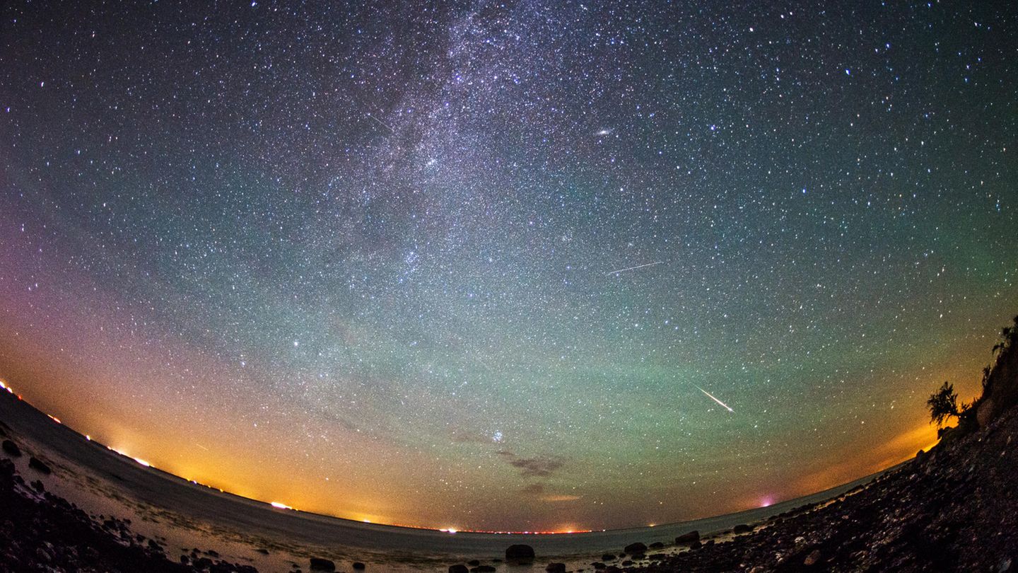 Sternenhimmel über Fehmarn: Meteorstrom der Perseiden bringt im August viele Sternschnuppen