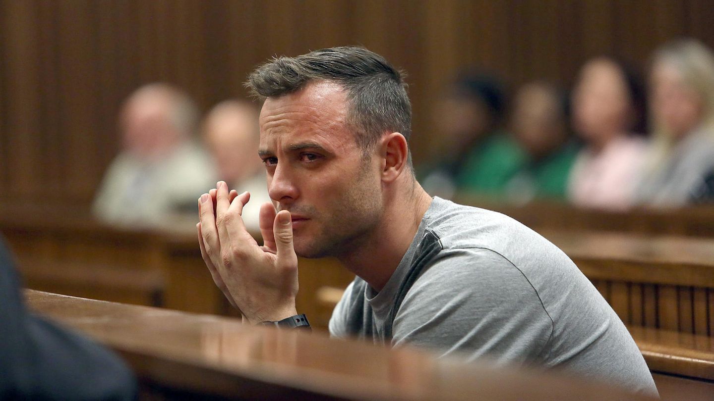 Oscar Pistorius im Gericht
