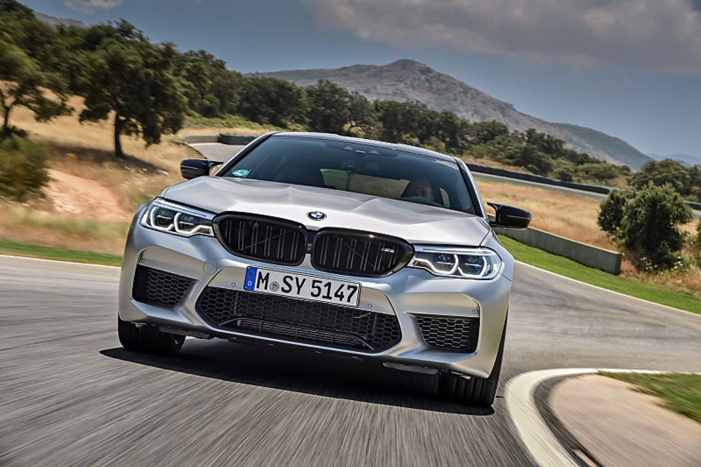 Der BMW M5 Competition ist trotz seiner Größe agil