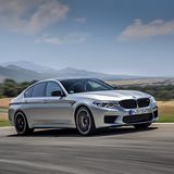 Der BMW M5 Competition eignet sich auch als Reiselimousine