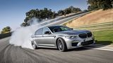 Mit dem BMW M5 Competition sind auch kontrollierte Drifts möglich