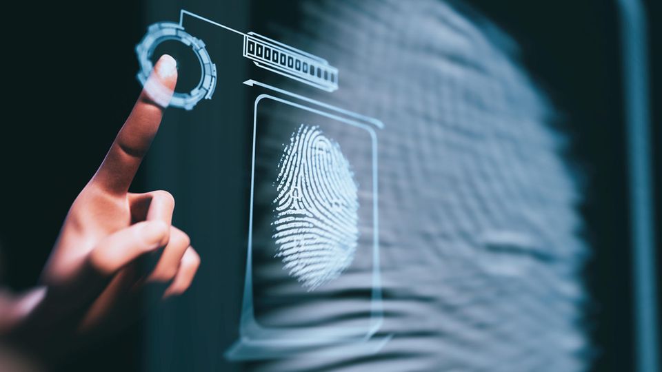 Biometrische Daten wie der Fingerabdruck lassen sich extrem leicht erbeuten