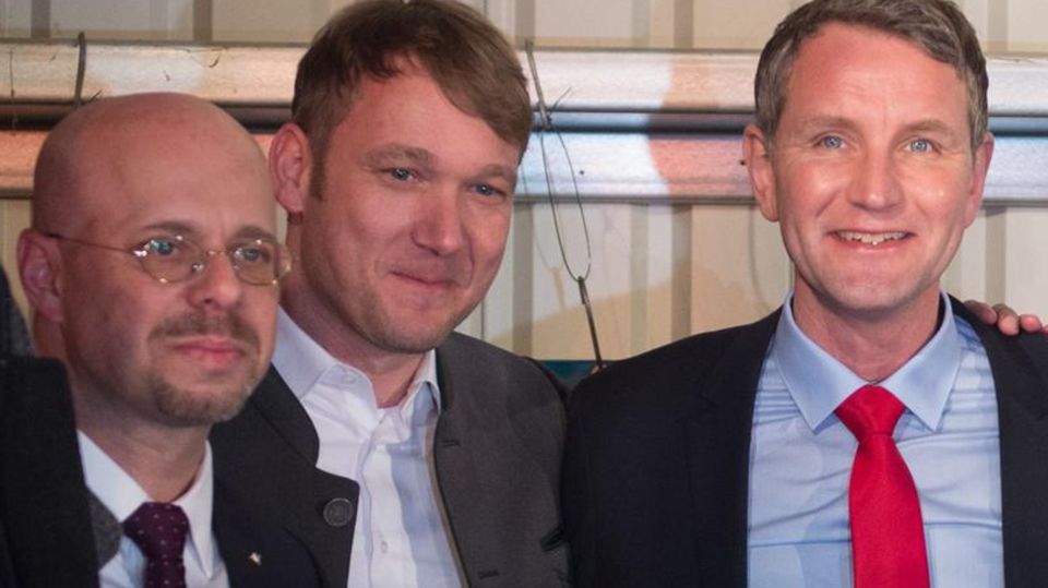 Andreas Kalbitz, André Poggenburg, Björn Höcke