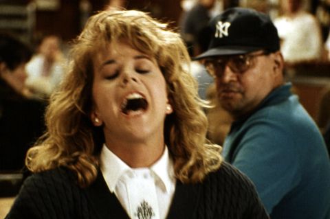 Meg Ryan in der Orgasmus-Szene von "Harry und Sally"