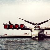 Das Kaspische-See-Monsters sank 1980 - wegen eines Pilotenfehlers beim Start.