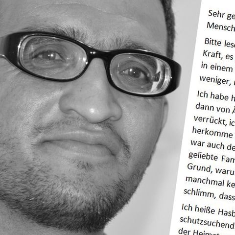 Mit einem offenen Brief wandte sich W. Hasbunallah aus Afghanistan an die Menschen in Deutschland
