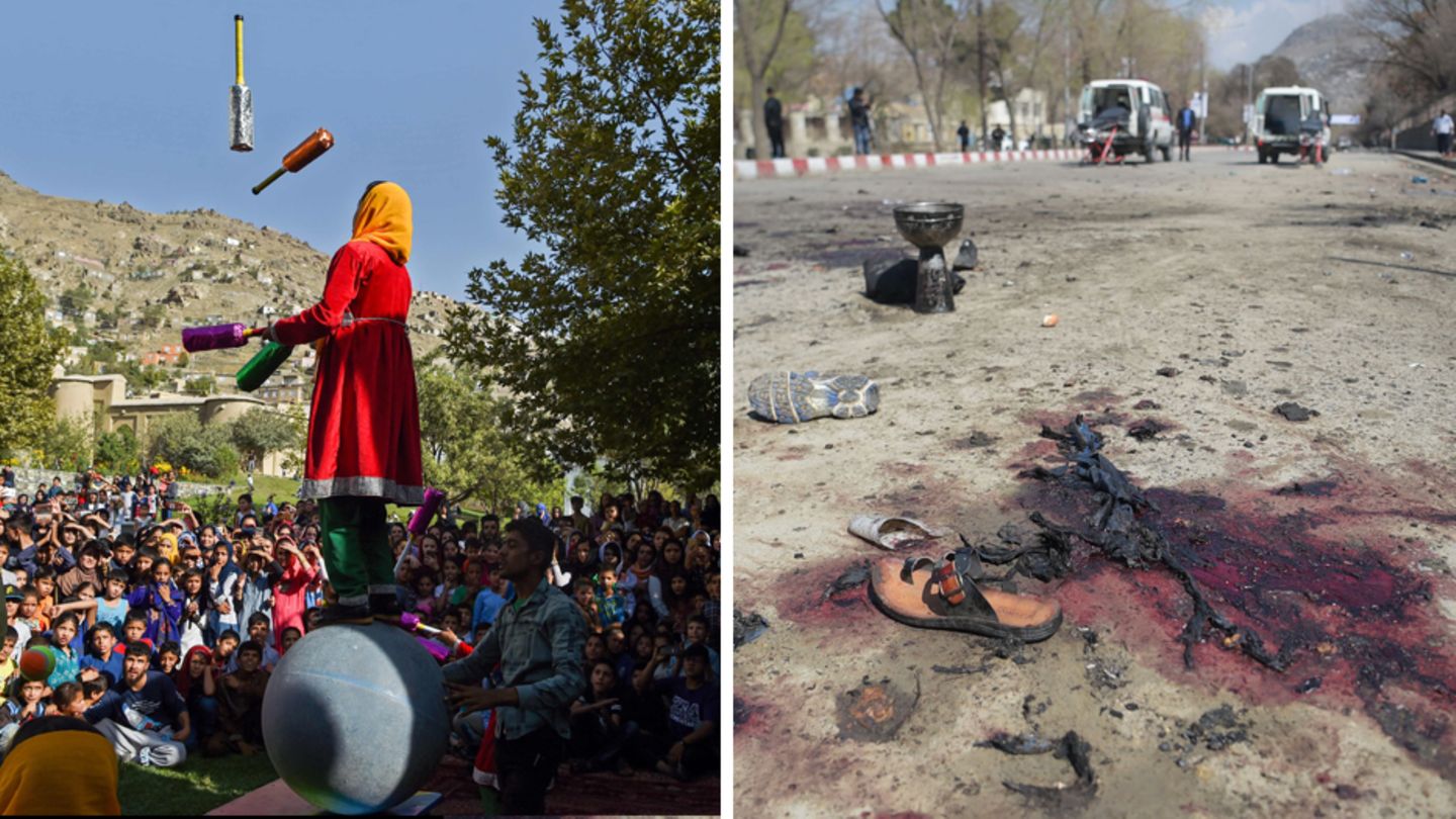 Zwei Szenen aus Afghanistan