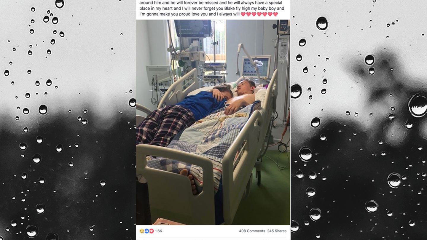 Stephanie und Blake im Krankenhaus