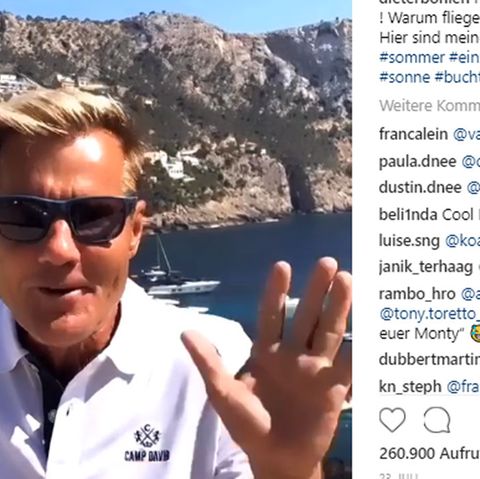 Dieter Bohlen bei "Dieters Tagesschau"