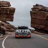 Der Audi e-tron quattro Prototyp hat einen kräftigen Antritt