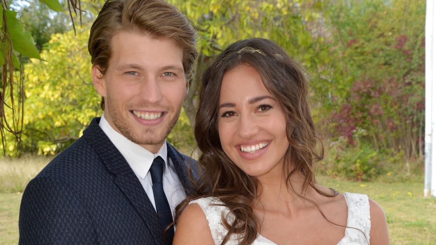 2014 heiratet Dominik Gundlach (Raul Richter) seine Elena Castillo (Elena Garcia Gerlach)