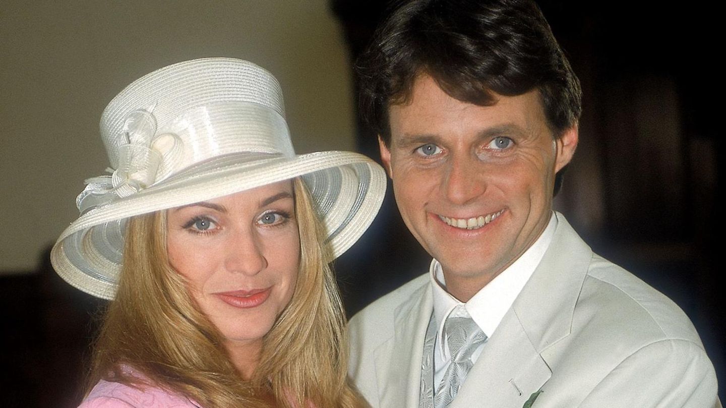 2002 wagten sich Jo Gerner (Wolfgang Bahro) und Patricia Biedermann (Christin Baechler) vor den Traualtar