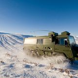 Geschlossene Ausführung mit drei Achsen im Armeedienst in Neuseeland.