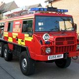 Der Pinzgauer als geländegängige Feuerwehr.