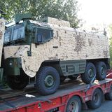Pinzgauer mit Desert-Camouflage-