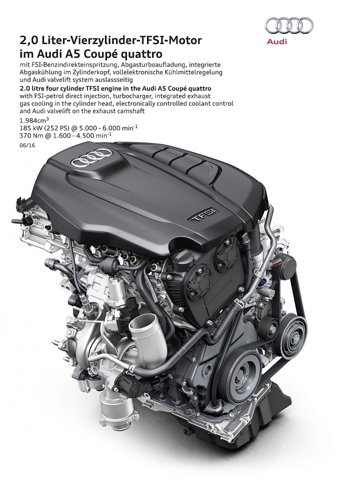 Audi A5 2.0 TFSI Quattro Coupé - der aufgeladene Vierzylinder