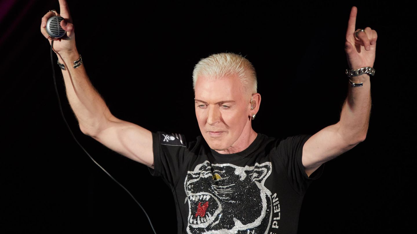 H.P. Baxxter bei einem Scooter-Konzert