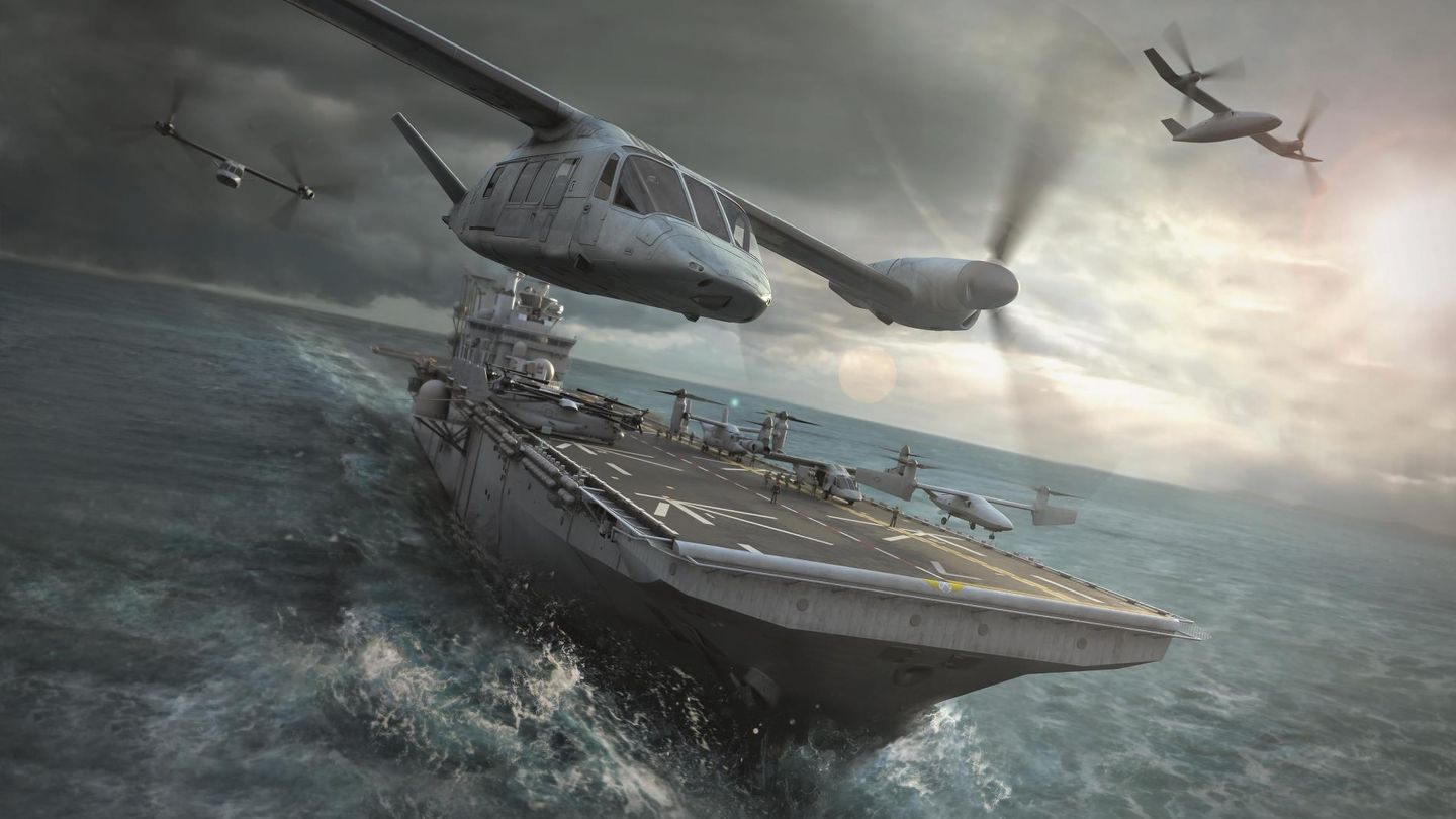 Zukunftsmusik: Bell hat eine Reihe von Bildern über mögliche Einsätze der V-280 Valor rendern lassen.