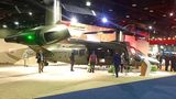 Das Modell der Bell V-280 Valor auf dem Messestand.