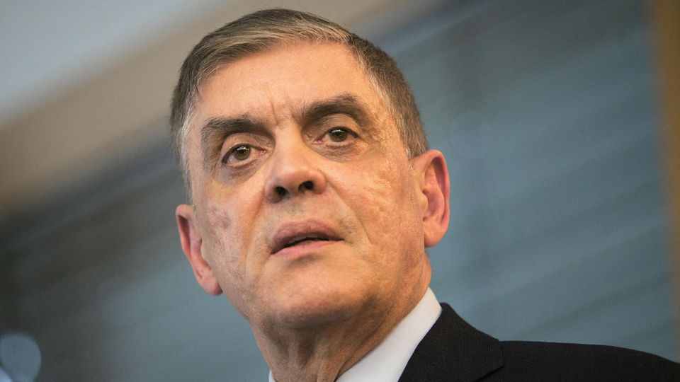 Der Vorsitzende des Zentralrats der Sinti und Roma, Romani Rose