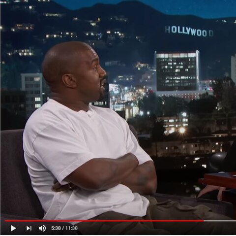 Kanye West Jimmy Kimmel