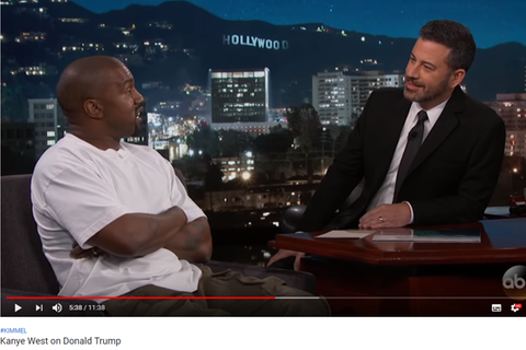 Kanye West Jimmy Kimmel