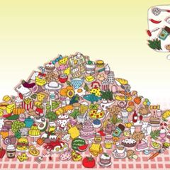 Suchbild: Augentest: Finden Sie die versteckten Objekte?