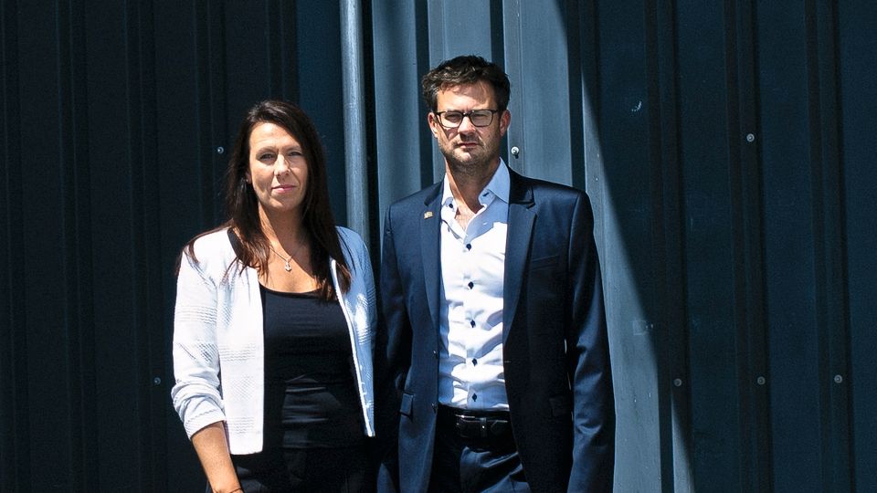 Tanja und Jürgen Burkhard stehen für den Mittelstand und wollen nicht akzeptieren, dass Mitarbeiter abgeschoben werden