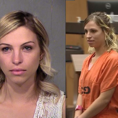 Brittany Zamora  wartet auf ihren Prozess. 