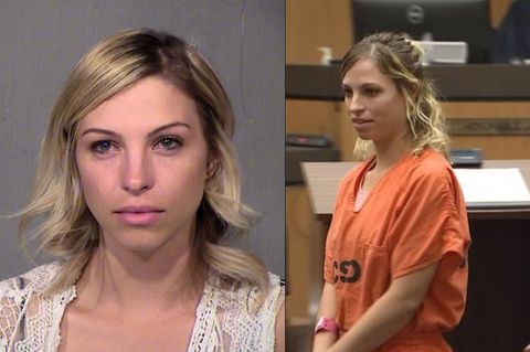 Brittany Zamora  wartet auf ihren Prozess. 