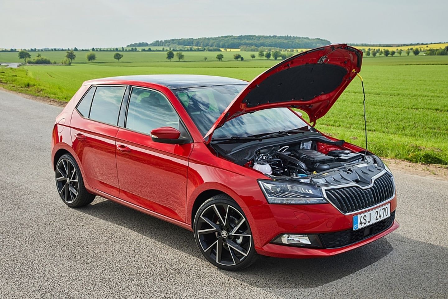 Einen Dieselmotor sucht man beim Fabia vergeblich