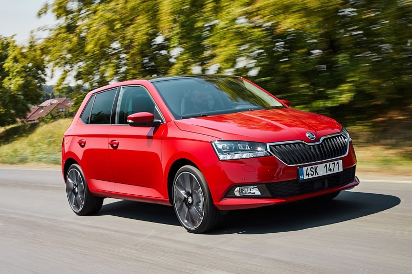 Das Fahrwerk des Skoda Fabia agiert harmonisch