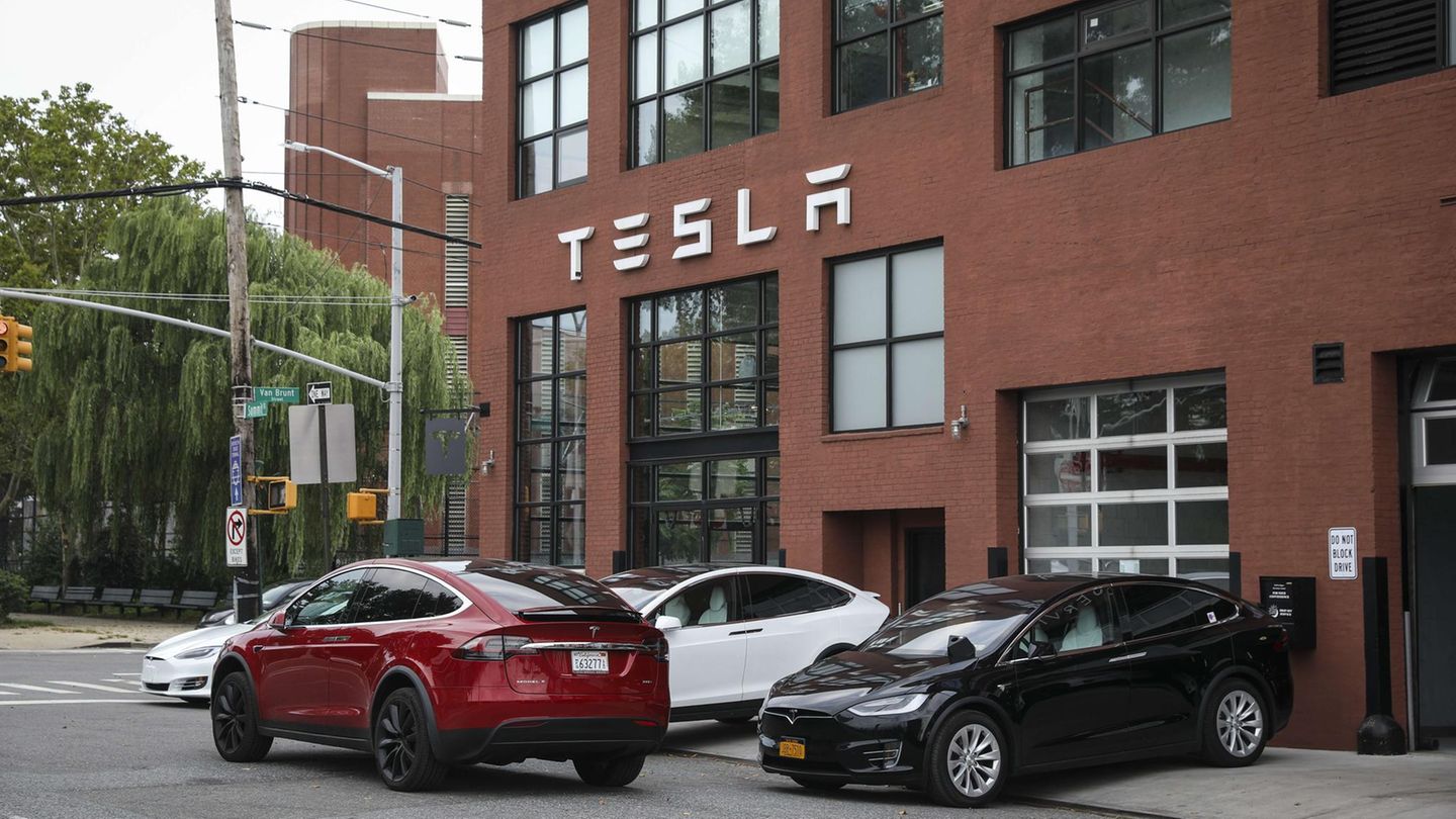 Tesla-Händler in New York City