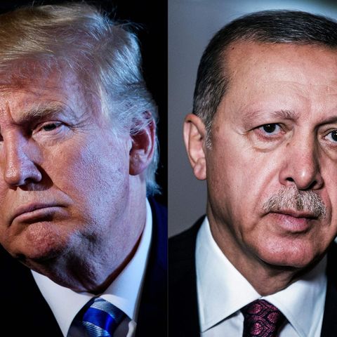 Newsticker: US-Präsident Donald Trump und der türkische Staatschef Recep Tayyip Erdogan
