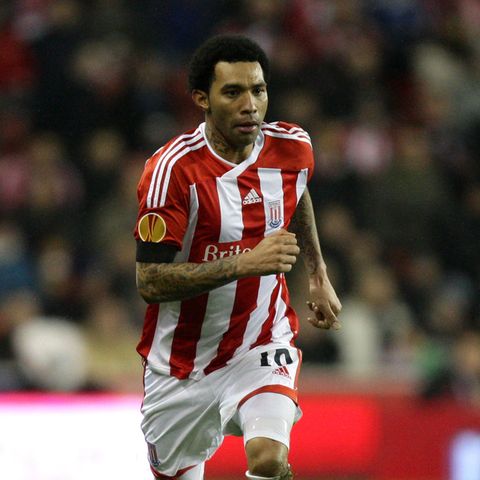 Ex-Profifußballer Jermaine Pennant - damals noch im Trikot von Stoke City
