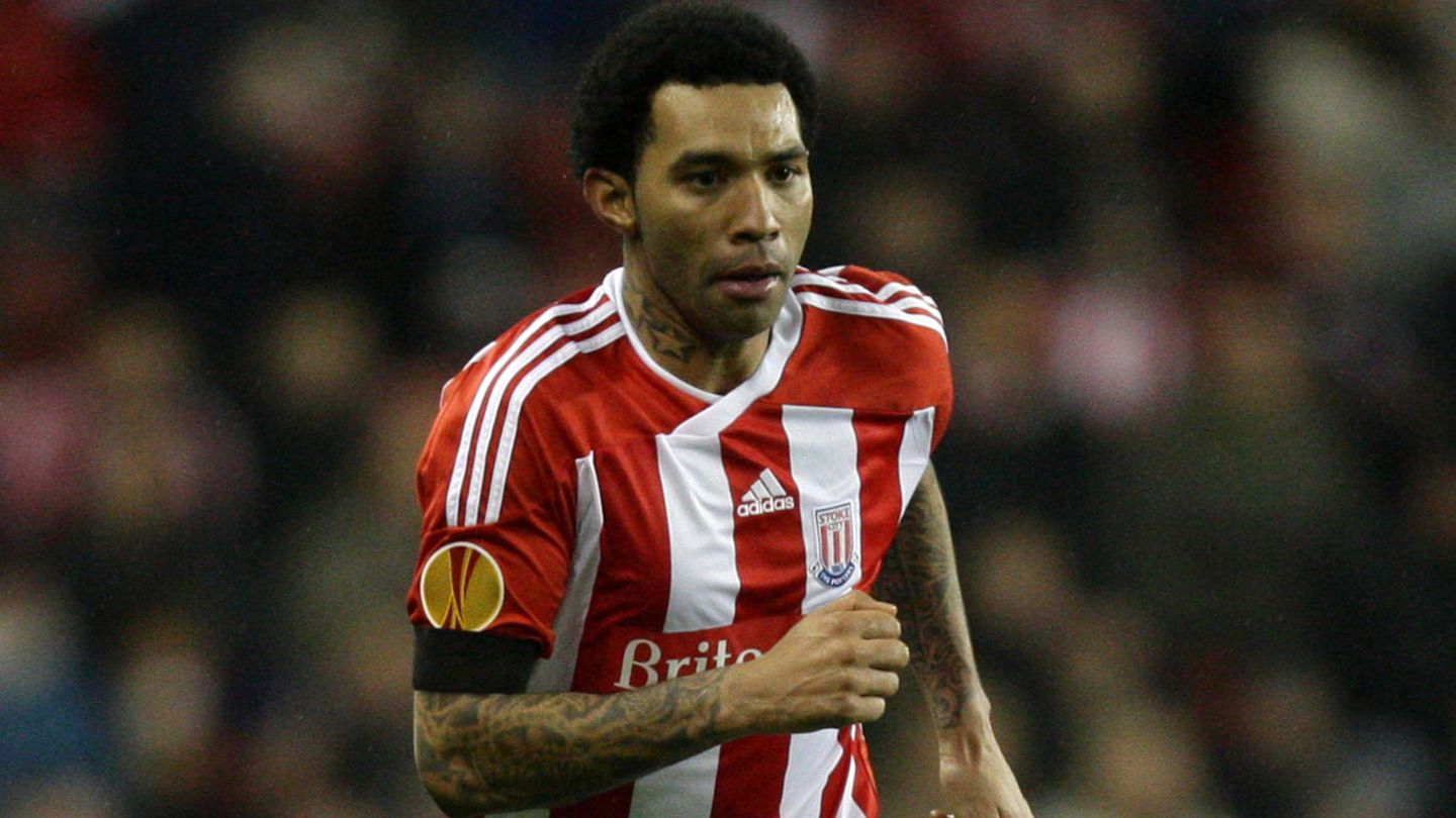 Ex-Profifußballer Jermaine Pennant - damals noch im Trikot von Stoke City